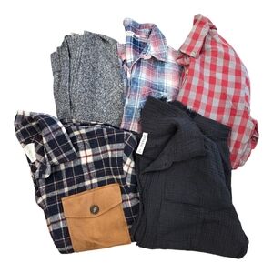 Hollister, J.Crew, USA Active, Zenana Winter Sweater/Shirt  Lot, All Size S